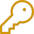 Key representing unlocking value
