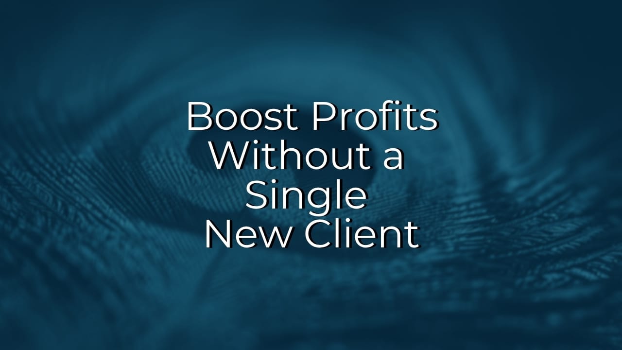 How One IT Company Boosted Profits by 43% Without a Single New Client